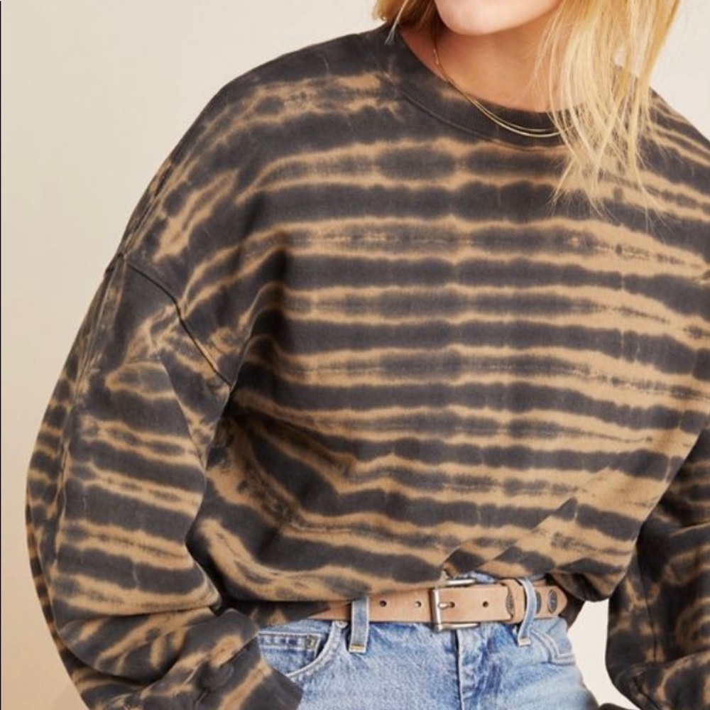 Anthropologie NWT agolde Richie sweatshirt